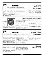 Preview for 7 page of MasterCraft MTHC16EHR-3450 Safety, Operation & Maintenance Manual