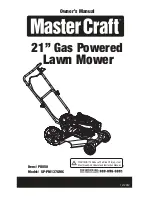 MasterCraft PU850 Owner'S Manual preview