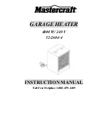 MasterCraft QPH-4800 Instruction Manual preview