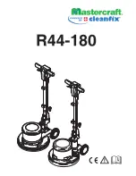 Preview for 1 page of MasterCraft R44-180 User Manual