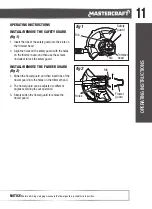 Предварительный просмотр 11 страницы MasterCraft SC20BST Instruction Manual