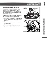 Предварительный просмотр 17 страницы MasterCraft SC20BST Instruction Manual