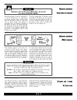 Preview for 3 page of MasterCraft Wide Area Vacuum Safety, Operation & Maintenance Manual