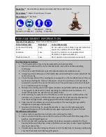 Preview for 2 page of MasterFinish TS34-18 Operating And Maintenance Instructions