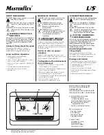 Предварительный просмотр 2 страницы Masterflex 07553-70 Operating Manual