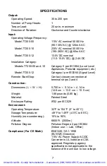 Preview for 8 page of Masterflex 77200-00 Operating Manual