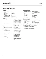 Preview for 8 page of Masterflex C/L Series Operating Manual