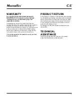 Preview for 9 page of Masterflex C/L Series Operating Manual