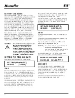 Preview for 10 page of Masterflex E/S 07580-00 Operating Manual