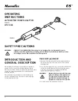 Preview for 34 page of Masterflex E/S 07580-00 Operating Manual