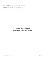 Preview for 2 page of Masterflex L/S 07555-00 Operating Manual