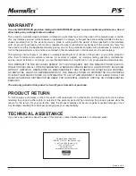 Предварительный просмотр 12 страницы Masterflex P/S 850-3010 Operating Manual