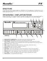 Предварительный просмотр 24 страницы Masterflex P/S 850-3010 Operating Manual