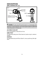 Предварительный просмотр 10 страницы MasterForce 18.0-Volt Worklight Operator'S Manual