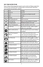 Preview for 4 page of MasterForce 241-0308 Operator'S Manual