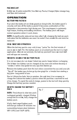 Preview for 12 page of MasterForce 241-0308 Operator'S Manual