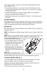 Preview for 14 page of MasterForce 241-0308 Operator'S Manual