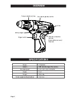 Preview for 8 page of MasterForce 241-0313 Operator'S Manual