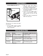 Preview for 16 page of MasterForce 241-0313 Operator'S Manual