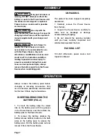 Preview for 8 page of MasterForce 241-0318 Operator'S Manual