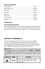 Предварительный просмотр 2 страницы MasterForce 241-0400 Operator'S Manual