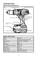 Предварительный просмотр 11 страницы MasterForce 241-0400 Operator'S Manual