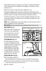 Предварительный просмотр 19 страницы MasterForce 241-0400 Operator'S Manual