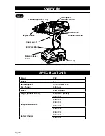 Preview for 8 page of MasterForce 241-0409 Operator'S Manual