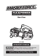 Предварительный просмотр 1 страницы MasterForce 241-0440 Operator'S Manual