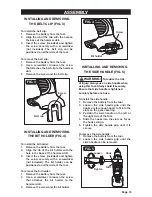 Предварительный просмотр 11 страницы MasterForce 241-0465 Operator'S Manual