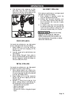 Предварительный просмотр 15 страницы MasterForce 241-0465 Operator'S Manual