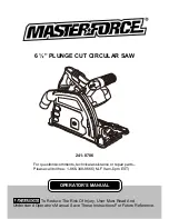 MasterForce 241-0706 Operator'S Manual preview