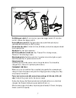 Preview for 7 page of MasterForce 241-0716 Operating Manual