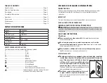 Preview for 2 page of MasterForce 241-0781 Operating Manual