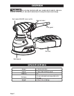 Предварительный просмотр 8 страницы MasterForce 241-0805 Operator'S Manual