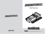 Предварительный просмотр 1 страницы MasterForce 243-1488 Operator'S Manual