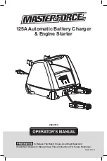 MasterForce 260-9513 Operator'S Manual preview