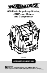 MasterForce 260-9517 Operator'S Manual preview