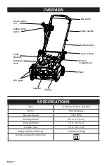 Предварительный просмотр 8 страницы MasterForce 270-3282 Operator'S Manual