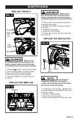 Предварительный просмотр 15 страницы MasterForce 270-3282 Operator'S Manual