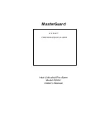 MasterGuard QR-50 Owner'S Manual preview