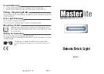 Masterlite 81265 Quick Start Manual preview