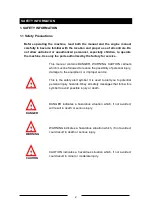 Preview for 3 page of MASTERPAC PCR3820 Series Operation Manual