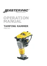 Предварительный просмотр 1 страницы MASTERPAC PMR70H Operation Manual