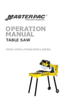 Предварительный просмотр 1 страницы MASTERPAC PST50 Series Operation Manual