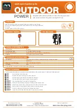 Masterplug CT1513P Instruction Manual предпросмотр