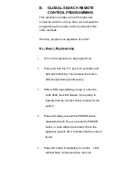 Preview for 8 page of Masterplug TVRC1N Operating Instructions Manual