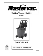 Предварительный просмотр 1 страницы Mastervac 054-0012-4 Owner'S Manual