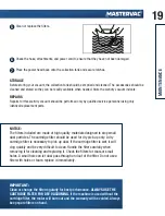 Preview for 19 page of Mastervac 054-0339-8 Instruction Manual