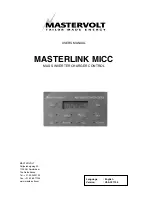 Preview for 1 page of Mastervolt 70403105 User Manual